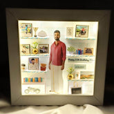 Miniature Box With Lights - Shadow Box - Birthday Gifts - Wedding Gifts - 3D Box With Lights - BBD GIFTS
